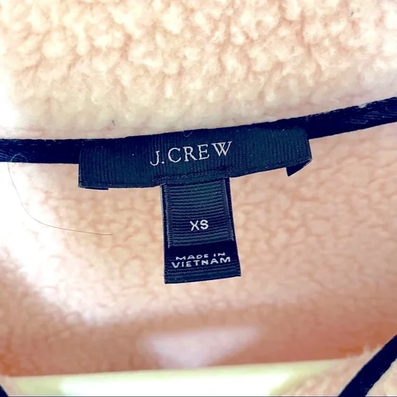 J. Crew Fleece Sweatshirt XS - Picture 4 of 5